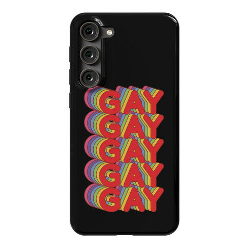 Gay Retro Rainbow Phone Case